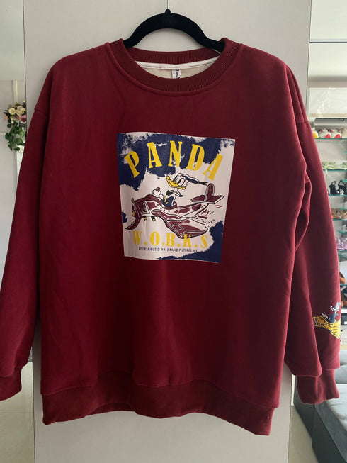 Harajuku Streetwear Warm Loose Wear Oversize Pullover